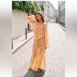 Zara chiffon set limited edition